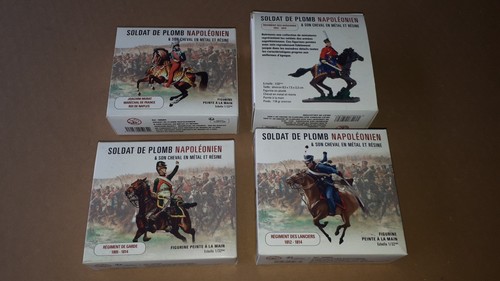 Lot cavaliers plomb napoléon - cavaliers,