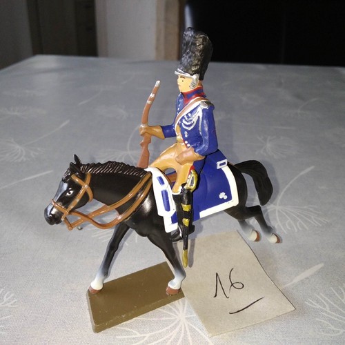 Starlux soldat plomb cavalier - plomb,
